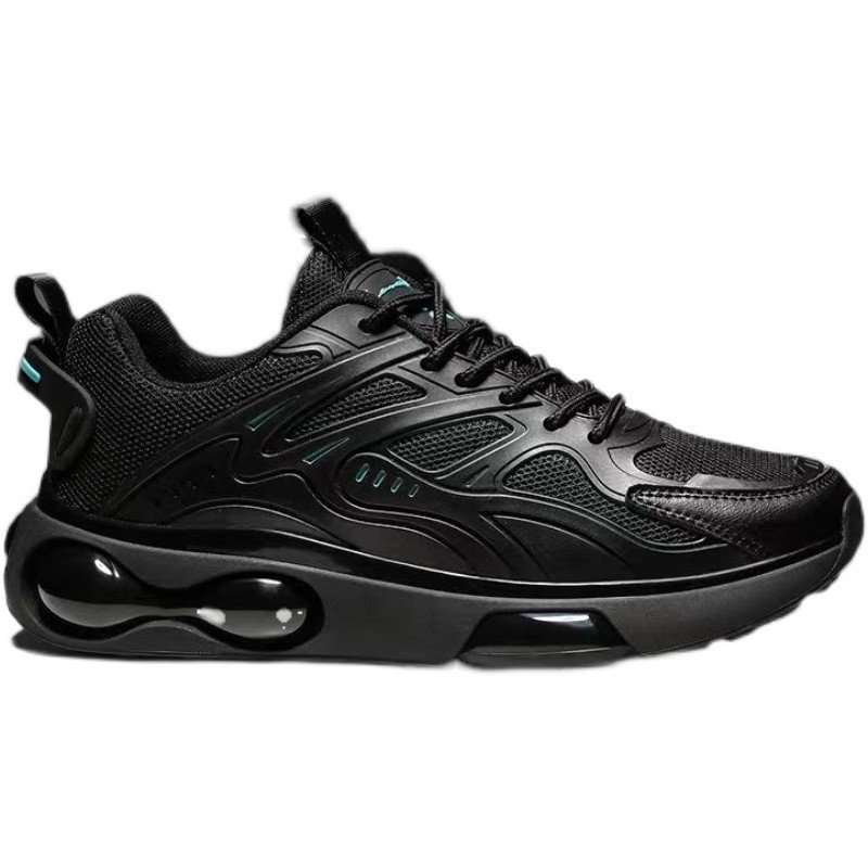 Black men's shoes, summer men's leisure shoes, and thick old men's shoes