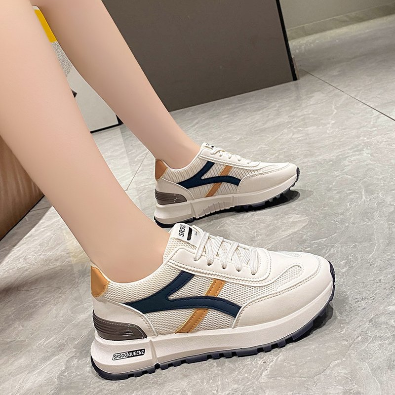 A young girl with a sneaker running around in 2024