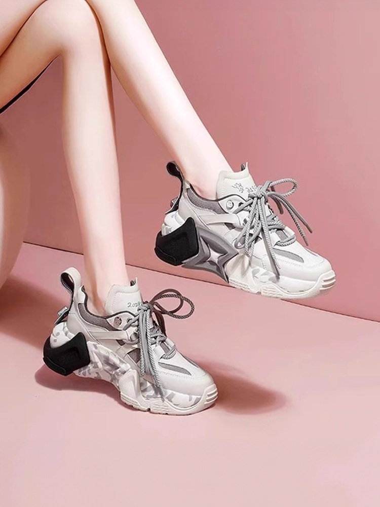 Old man's shoe girl's new 2024 in the fall