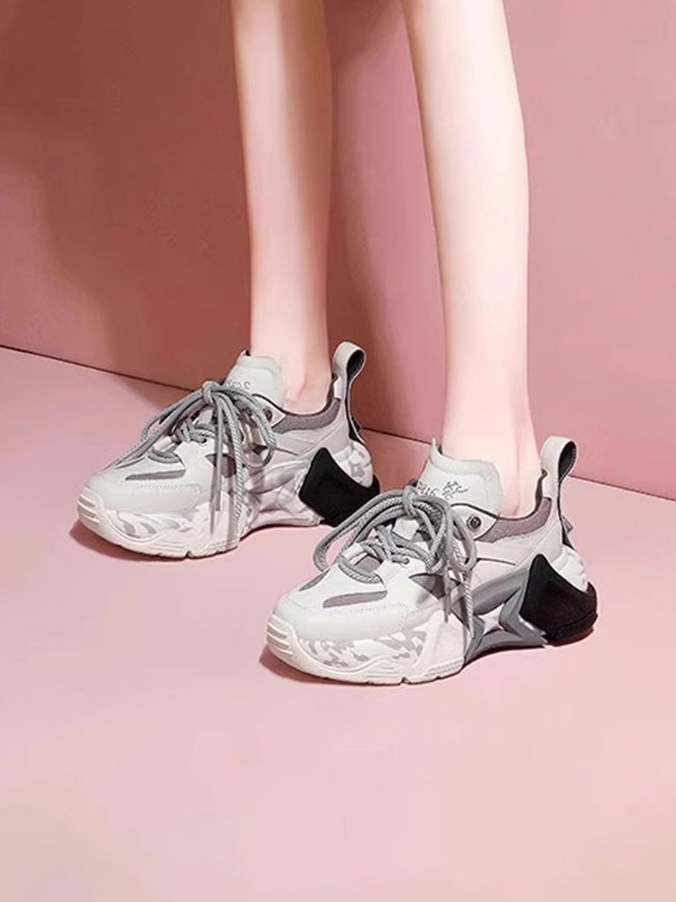 Old man's shoe girl's new 2024 in the fall