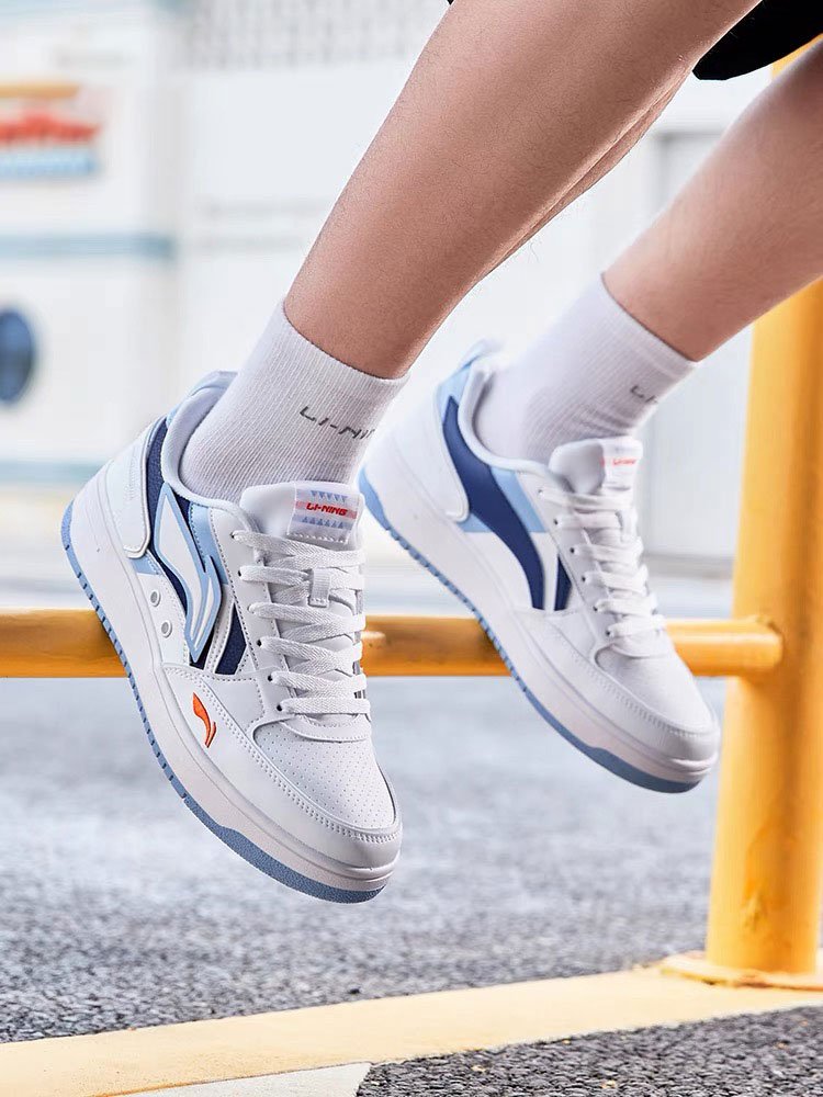 Li Ning's Shoes, Seagawa's Shoes, Autumn's Low-Amelioration White Shoes