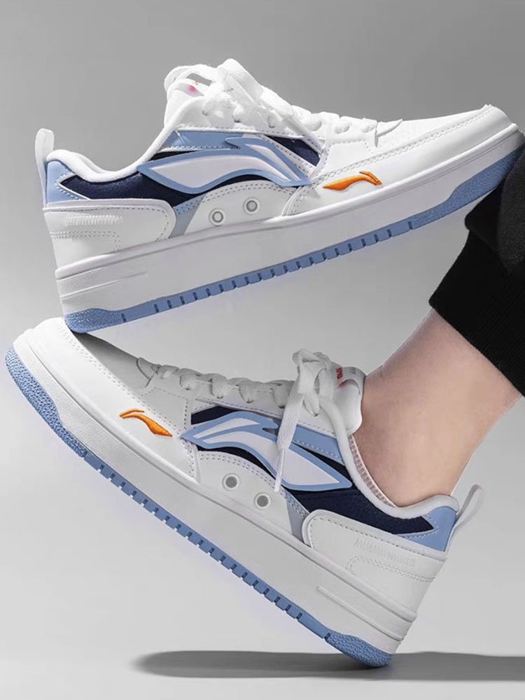 Li Ning's Shoes, Seagawa's Shoes, Autumn's Low-Amelioration White Shoes