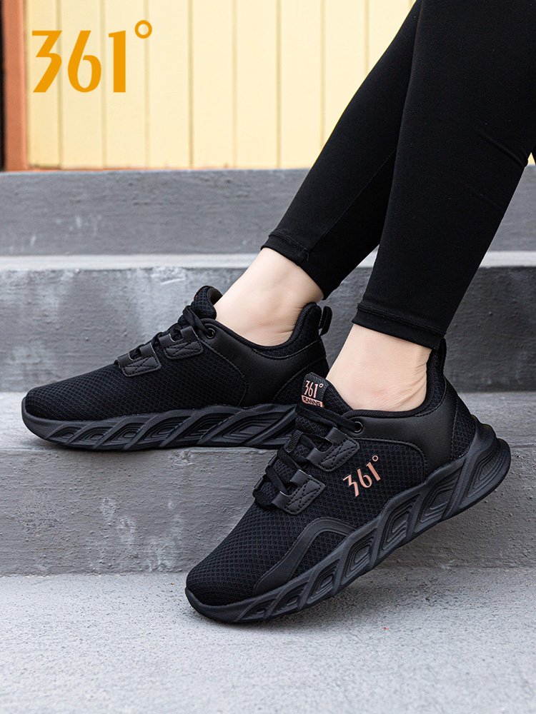 361 sports shoes, black running shoes for the summer. 361 official real shoes