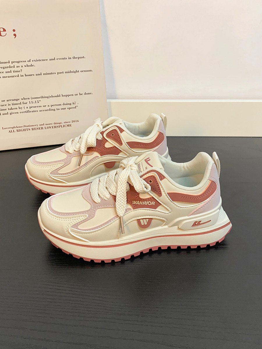 Back-to-back sneakers, 2024 new girls, high-speed, high-speed, low-shock, high-speed sports
