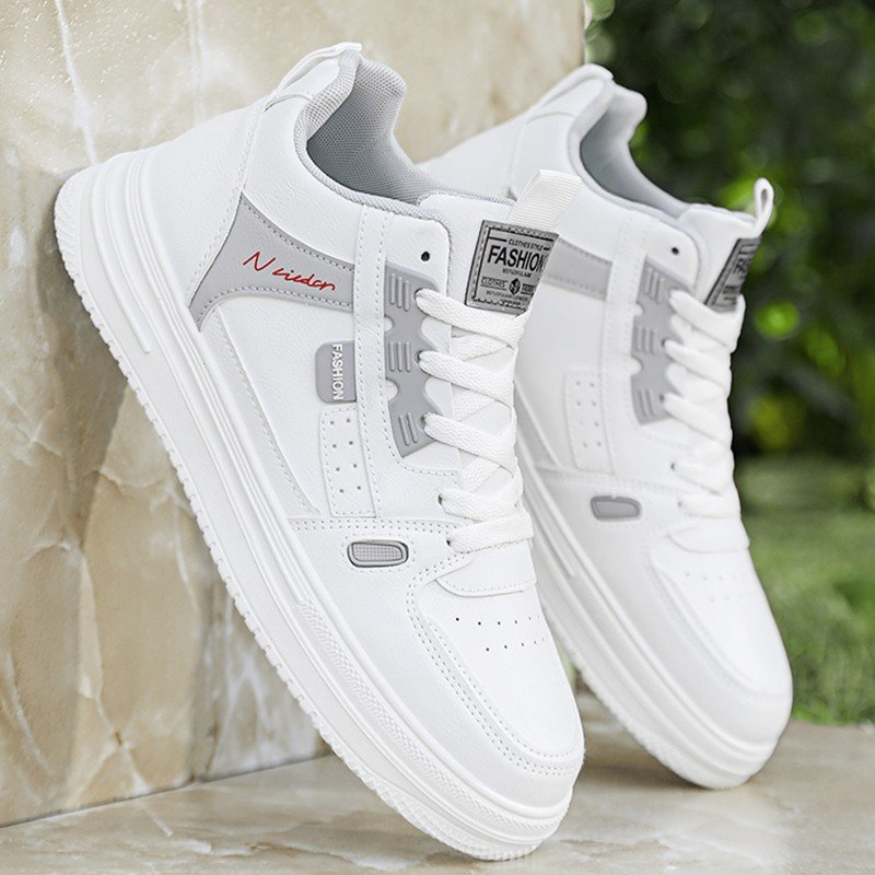 An Xen Xianxuan Shoes, Spring and Autumn Shoes, 2024 new high-shoes, white-shoes