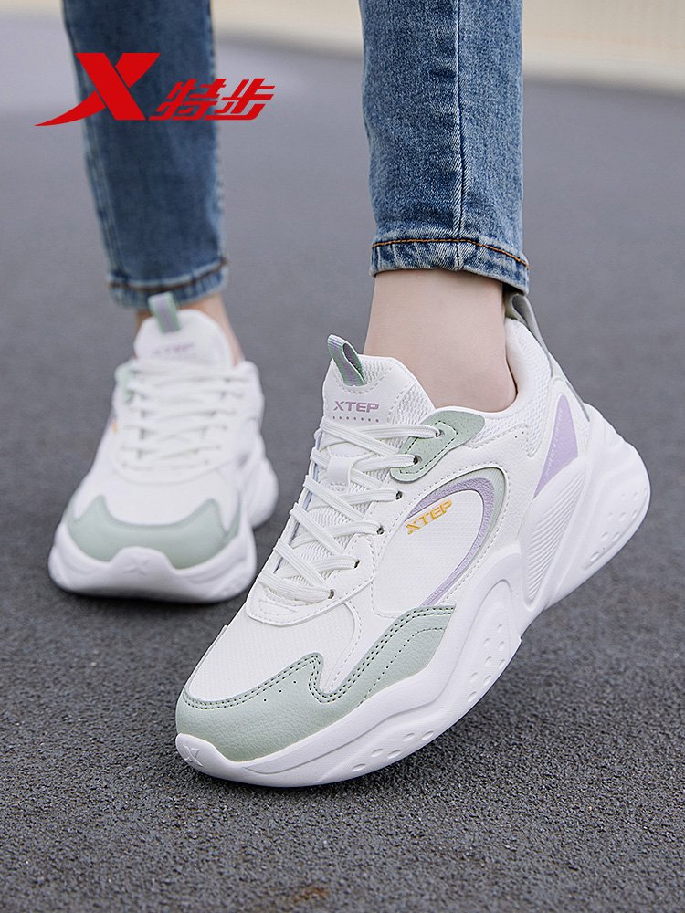 2024 new waterproof leather sneakers for high school girls