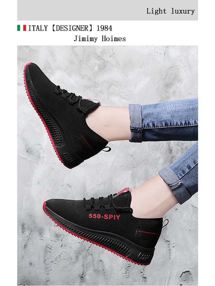 Mid-aged mother's shoe girl's new spring and autumn 2024 light-soft and skating-proof sports shoes