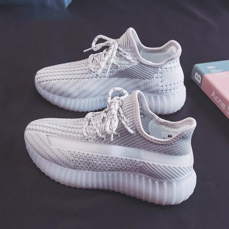 Coconut shoe girl, 2024 new soft bottom light old man's sneakers, air-receiving mesh shoes