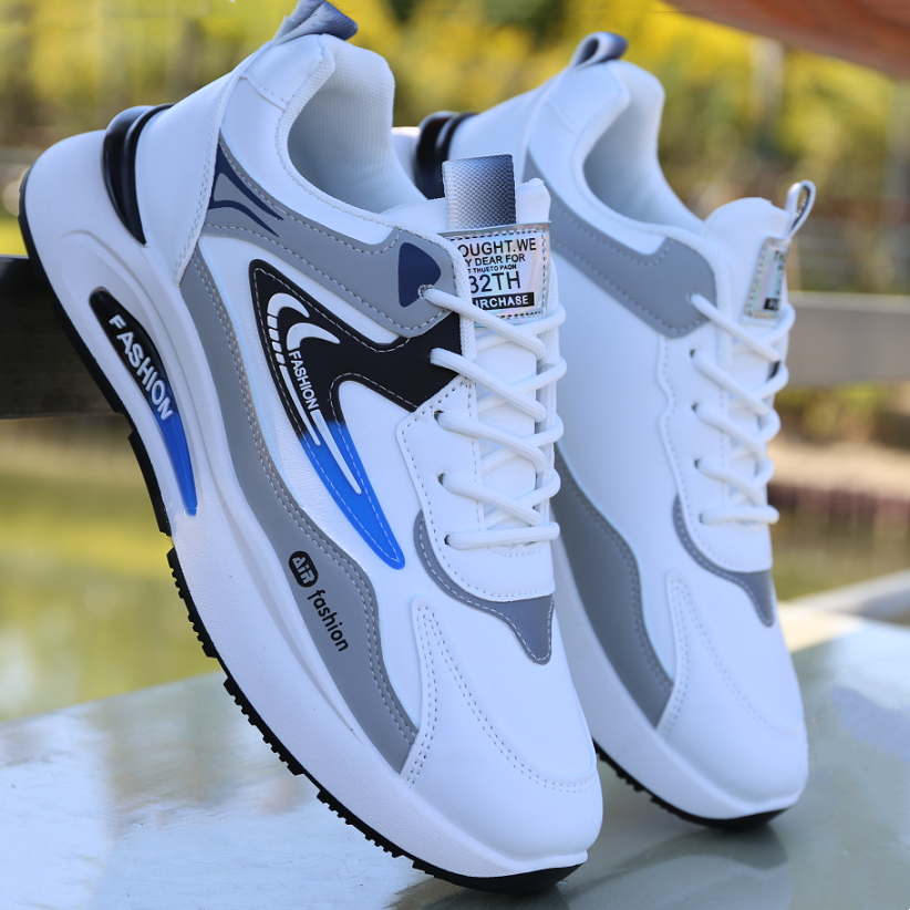 New skin-resistant sports shoes for a man in the spring