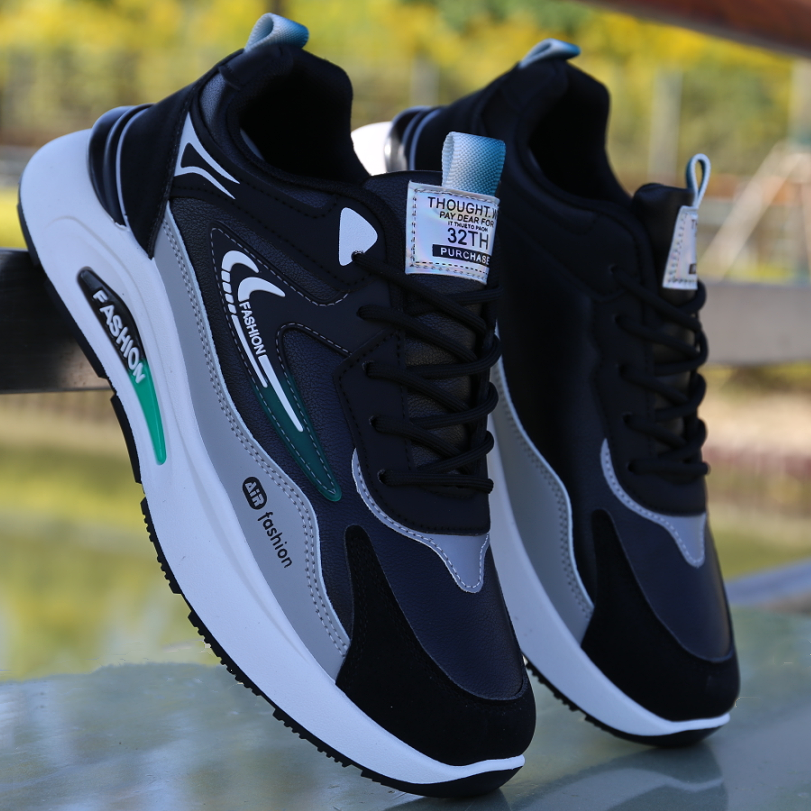New skin-resistant sports shoes for a man in the spring