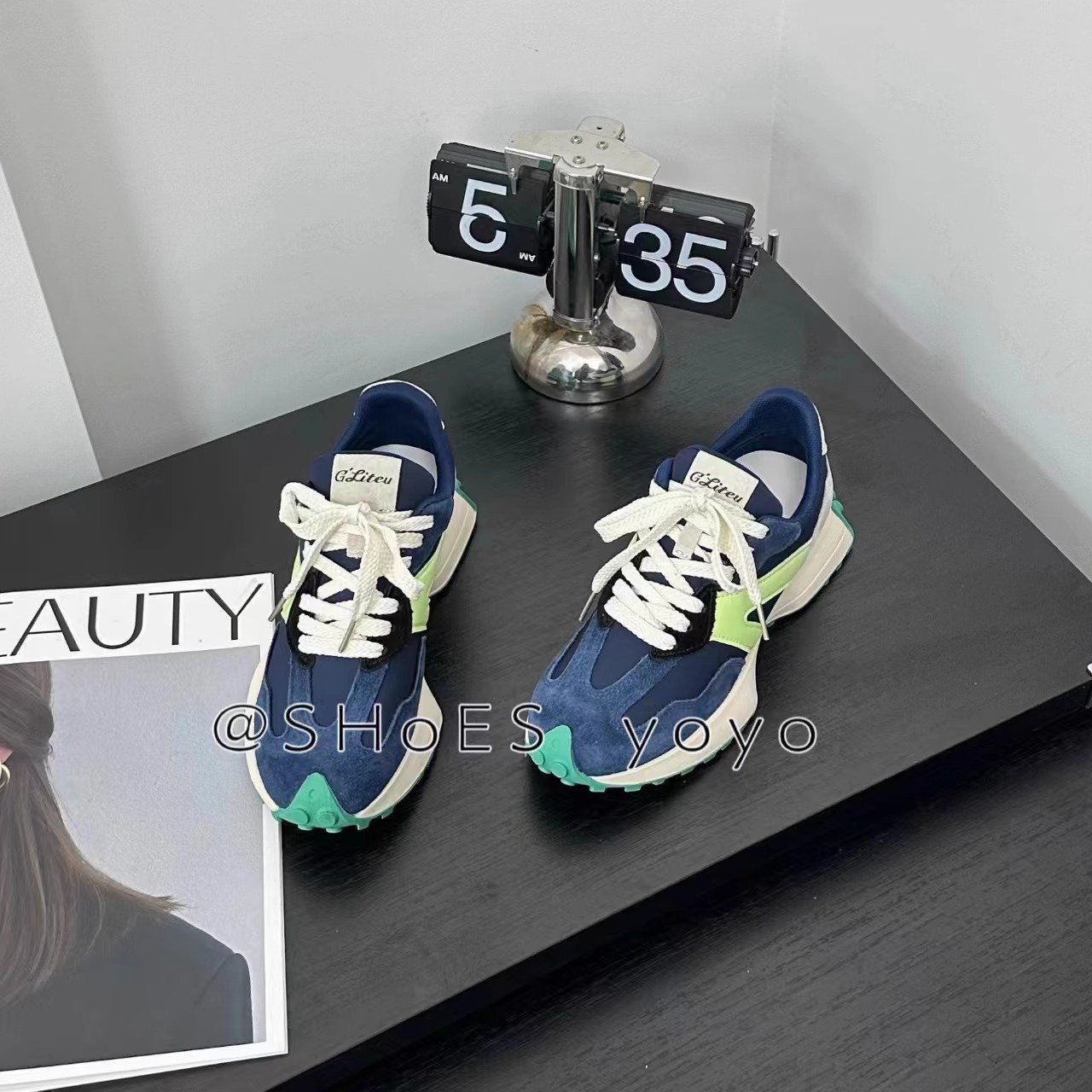 Little walnut walnut, 2024 new tumbler girl sneakers, old man shoes, old man shoes