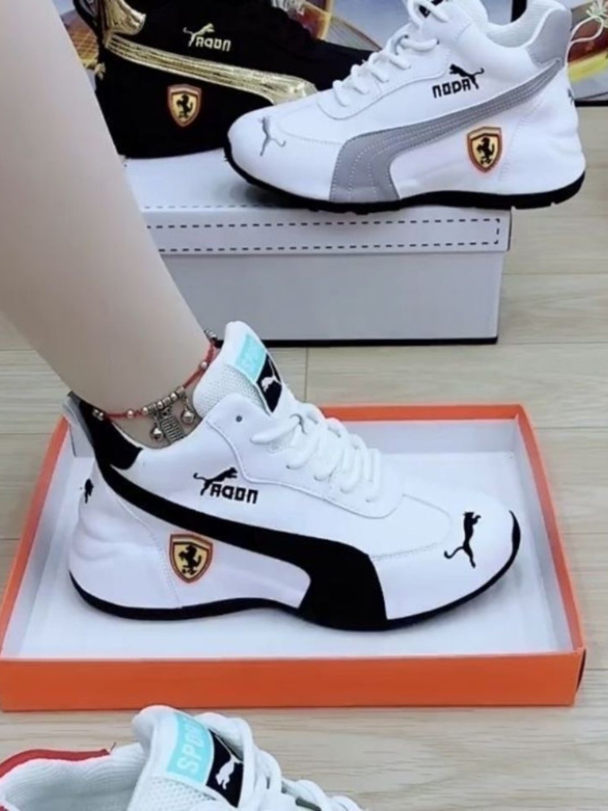 ins soft skin and stench-proof male shoes