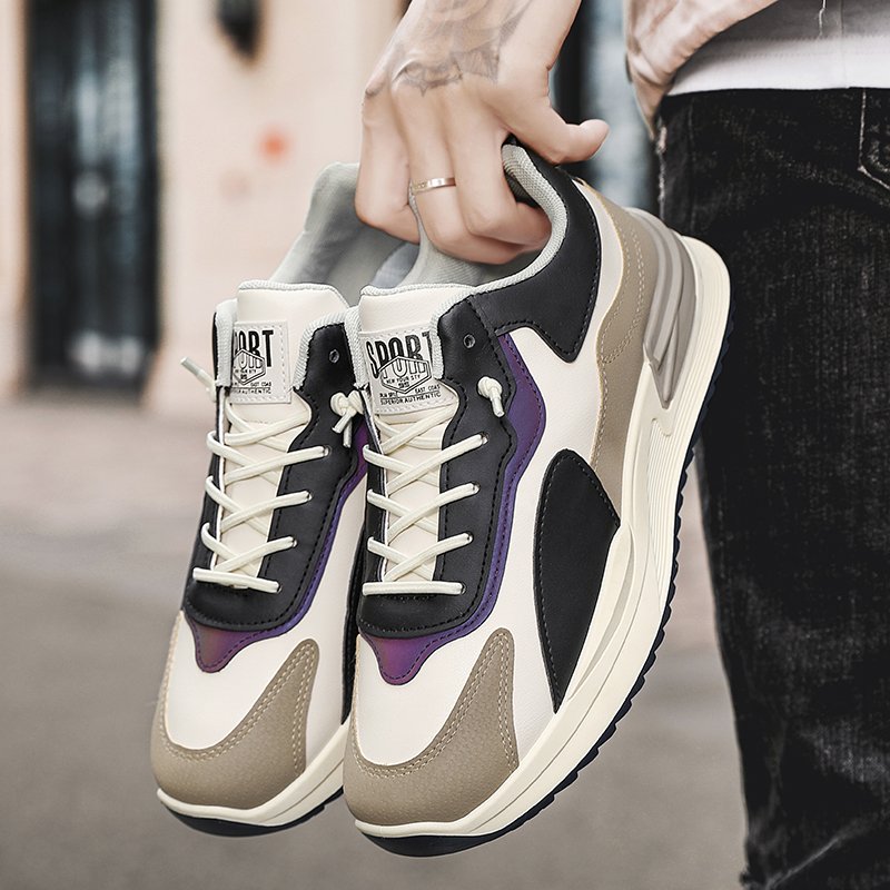 Men's shoes, 2024 spring, fresh-fashion students, high-soft, soft-down skiing, sports shoes