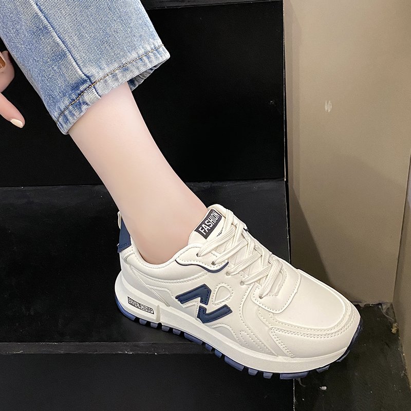 Real-skin sneaker girl, 2024, a new set of 34-yard-soft sneakers