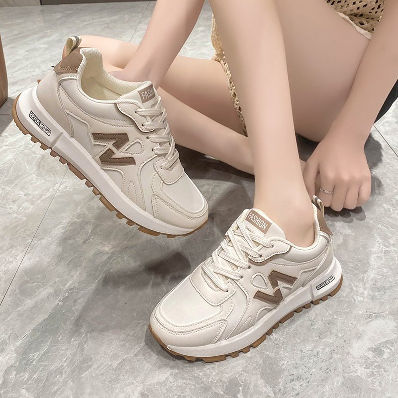 Real-skin sneaker girl, 2024, a new set of 34-yard-soft sneakers