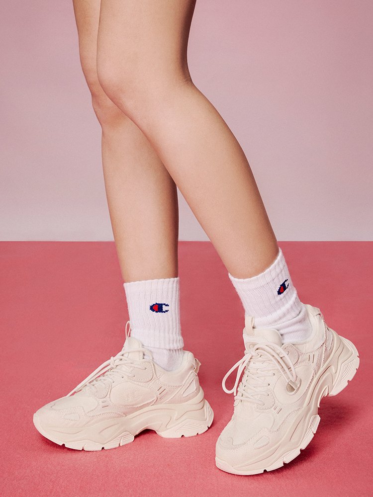 Champion champion old man shoe girl, 2024 Autumn new sports shoe boy, high-story, high-fashion, slobber shoes