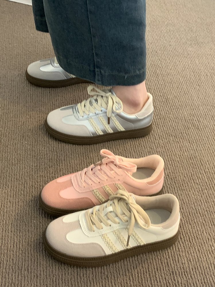 Laedder Shoegirl's summer 2024, a new one with a flat-spring and autumn shoes and a single shoe