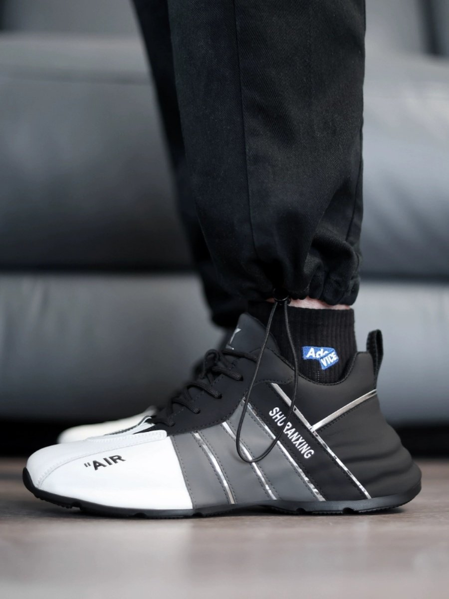 Egalo Head Cowskin Recreational Racer Shoes, 2024 new spring and autumn men's shoes, old father's shoes