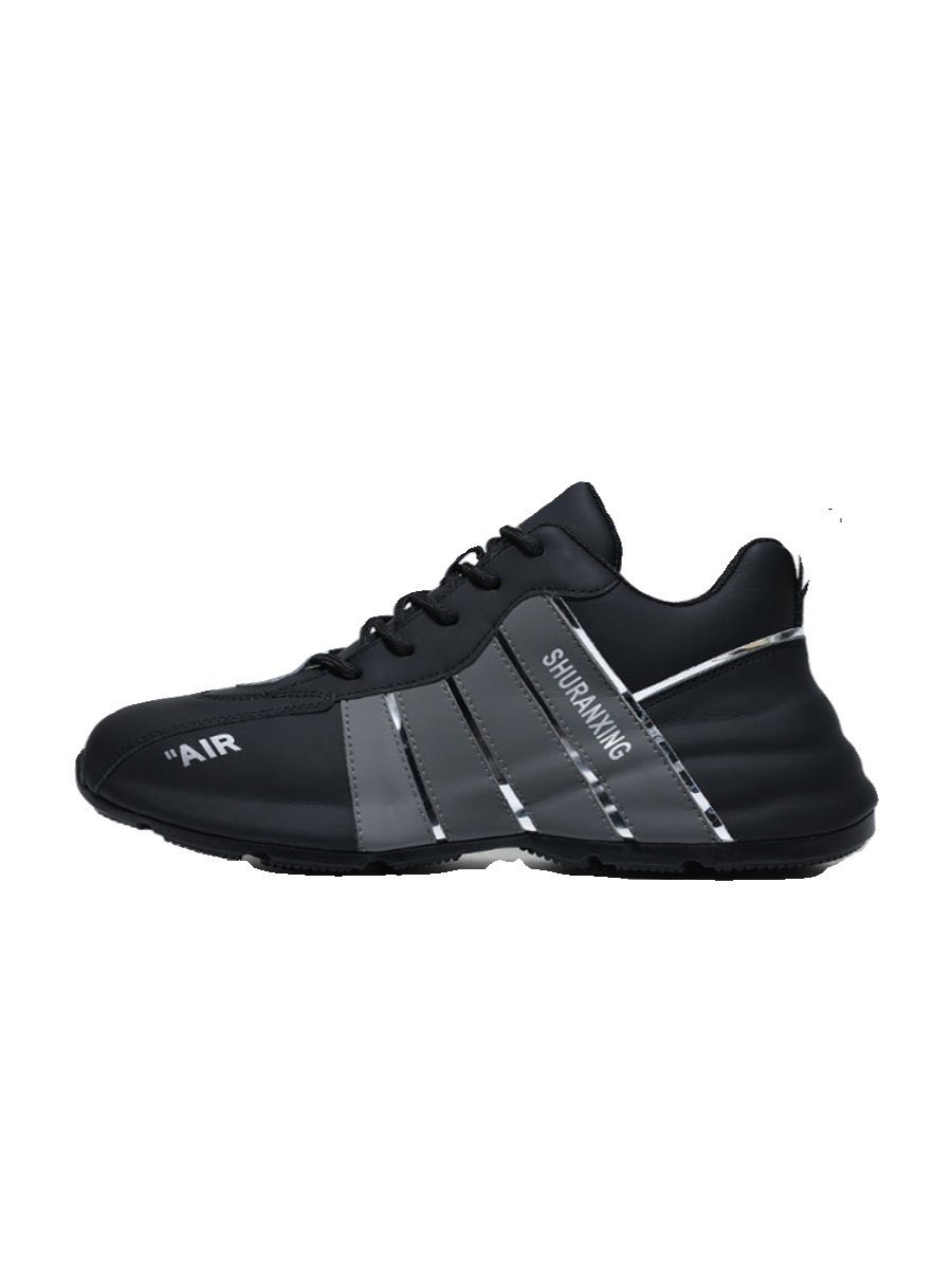Egalo Head Cowskin Recreational Racer Shoes, 2024 new spring and autumn men's shoes, old father's shoes