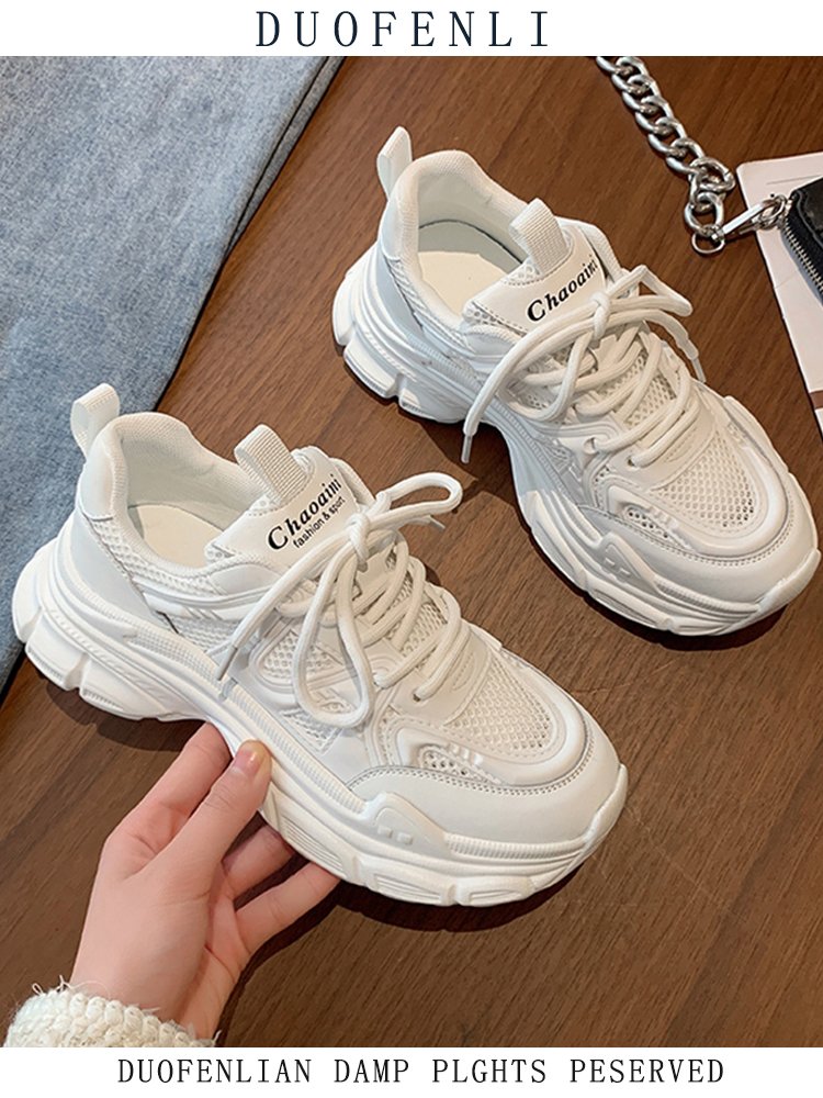 Old man's shoes, girls' shoes, 2024 new spring, spring and autumn
