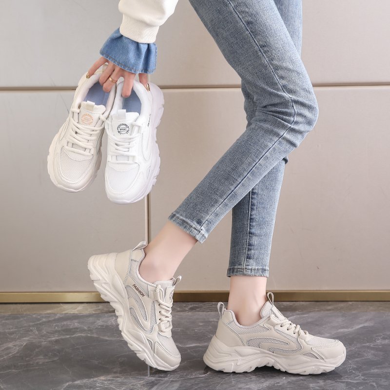 Super-soft-soft sneakers, 2024 new spring schoolgirls