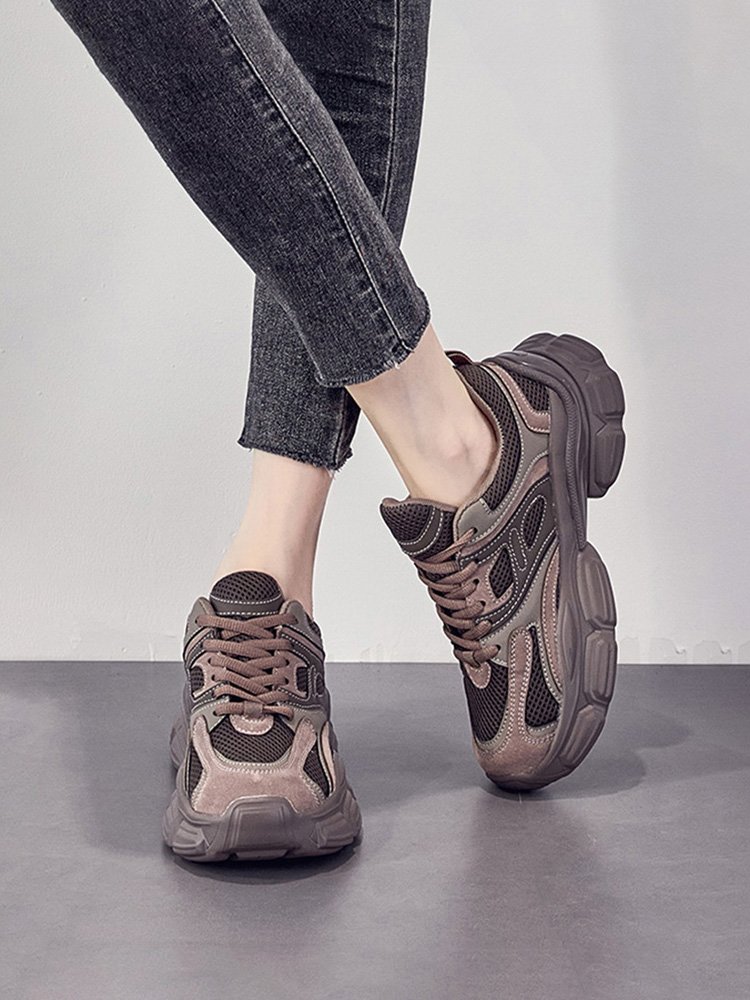 Old man's shoes and girls' 2024 new summer and autumn shoes will lighten up