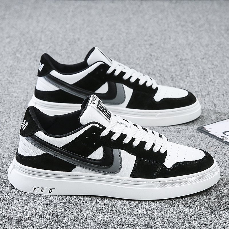 2024 Spring New Korean Twisty Male Shoes Men and Boys & Young Students Scratch Net Sports Recreational Shoes