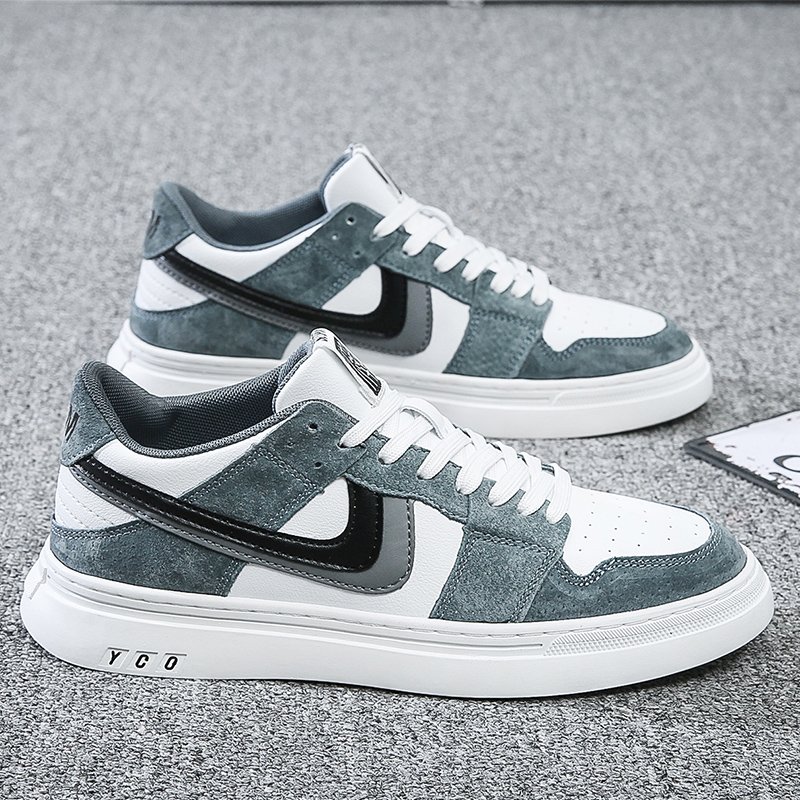 2024 Spring New Korean Twisty Male Shoes Men and Boys & Young Students Scratch Net Sports Recreational Shoes