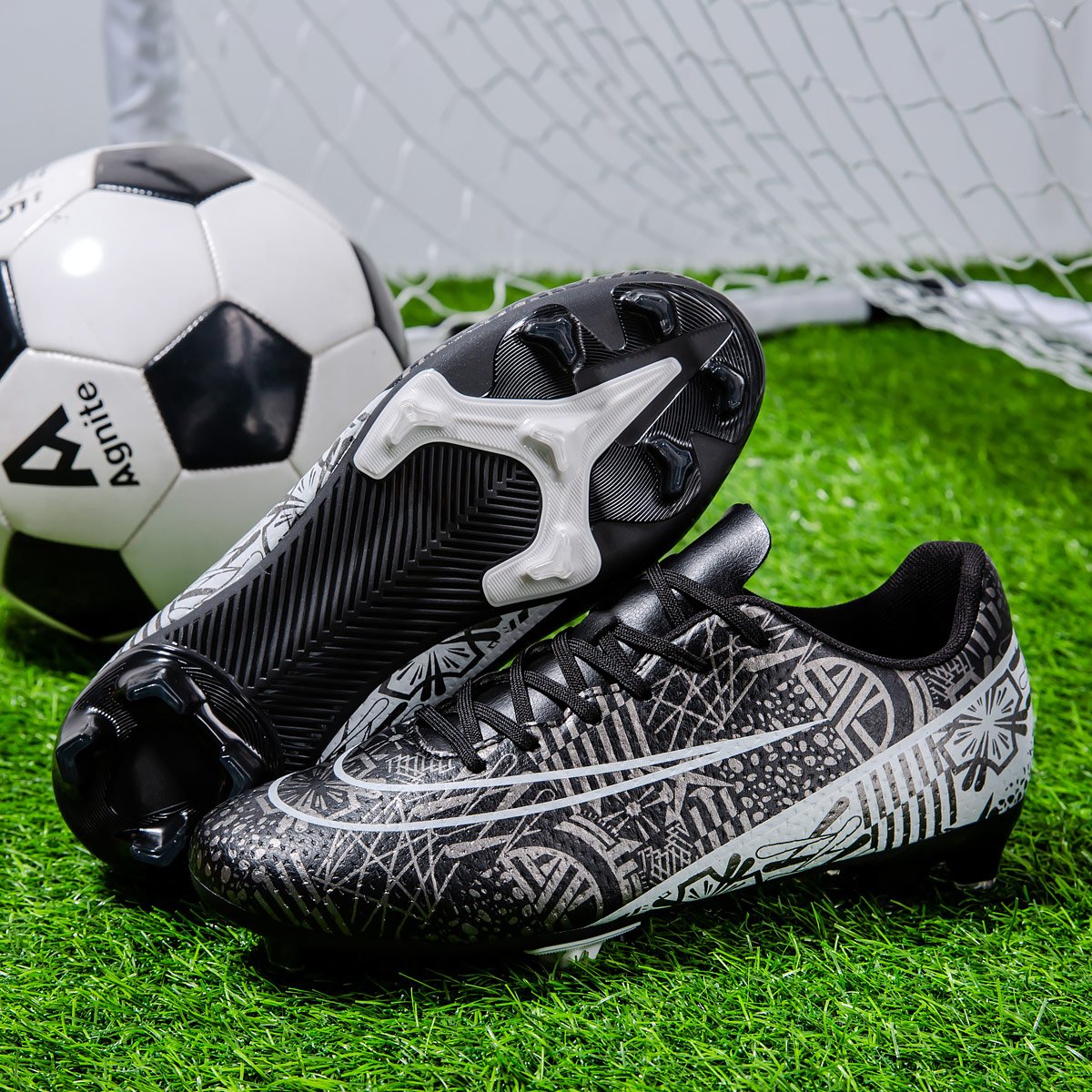 High quality factory customized hot selling long nail broken nail anti slip football shoes customized football shoes popular