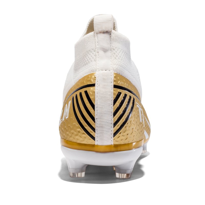 Men's Professional Top-Grade Soccer Shoes High Top Football Boots Non-Slip Cleats EVA Insole Outdoor Training Spring Autumn Turf