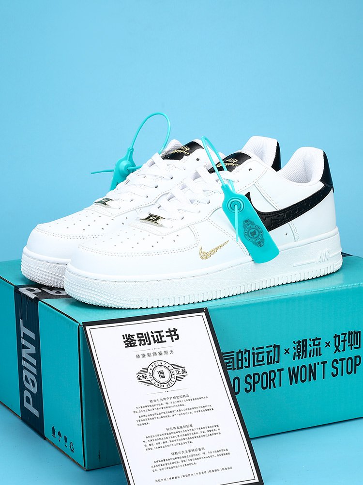 a man's shoes and white shoes and a woman's shoes lower than a man's shoes and a woman's