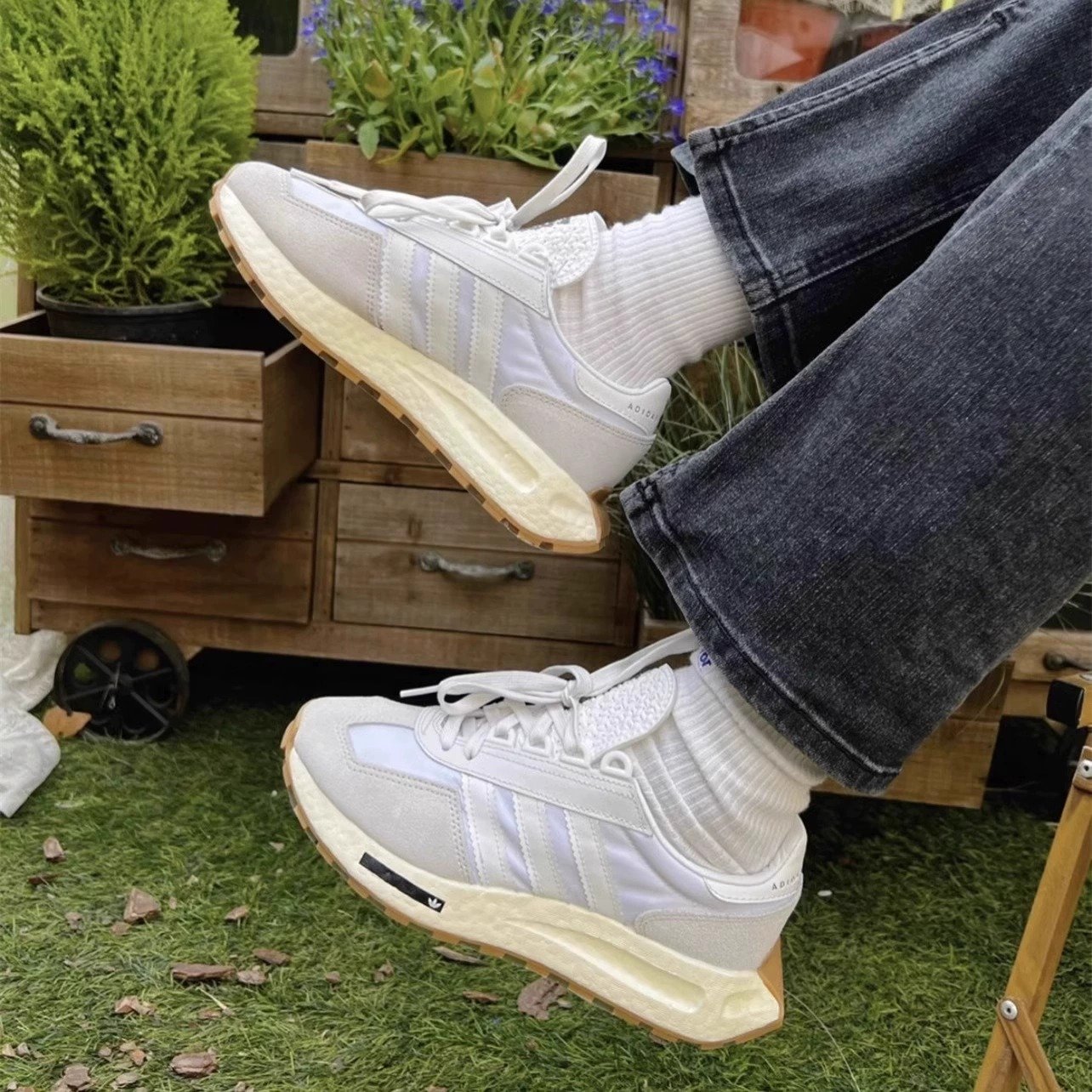 Adidas Adidas Shoes RETROPY E5 Old Father's Shoes Recreational Sporting Shoes