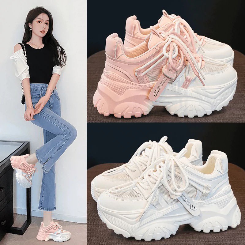 Hong Kong's old man had 2024 new girls' shoes and a new recreational campaign to raise her white shoes and air her summer shoes