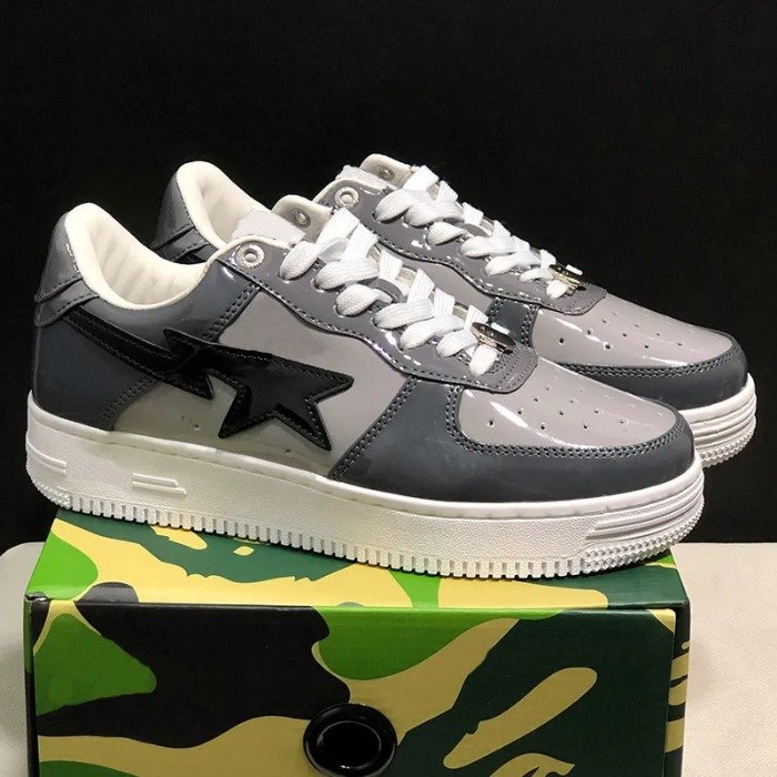 Mens Womens Casual Shoes Athletic Skate Shoe Patent Leather Camouflage Skateboarding jogging Sports Star Trainers