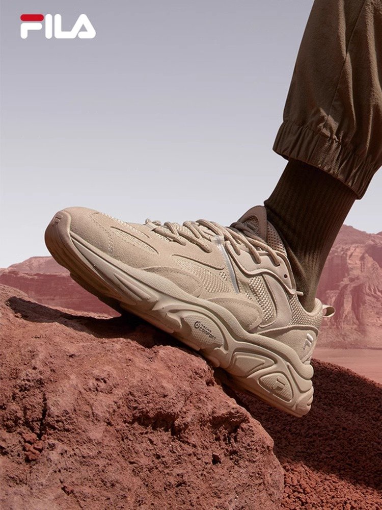 FILA PHILA 2X MARS SHOES LIGHTEN THE EXCRETION GIRL SHOES SPORTS RUNNERS BACK TO OLD DADDY SHOES