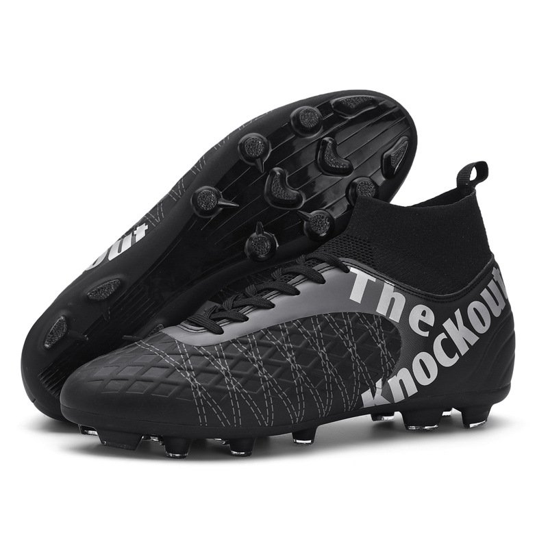 High Quality customized Training high-top Spikes Outdoor Football Boots turf FG men Soccer Shoes