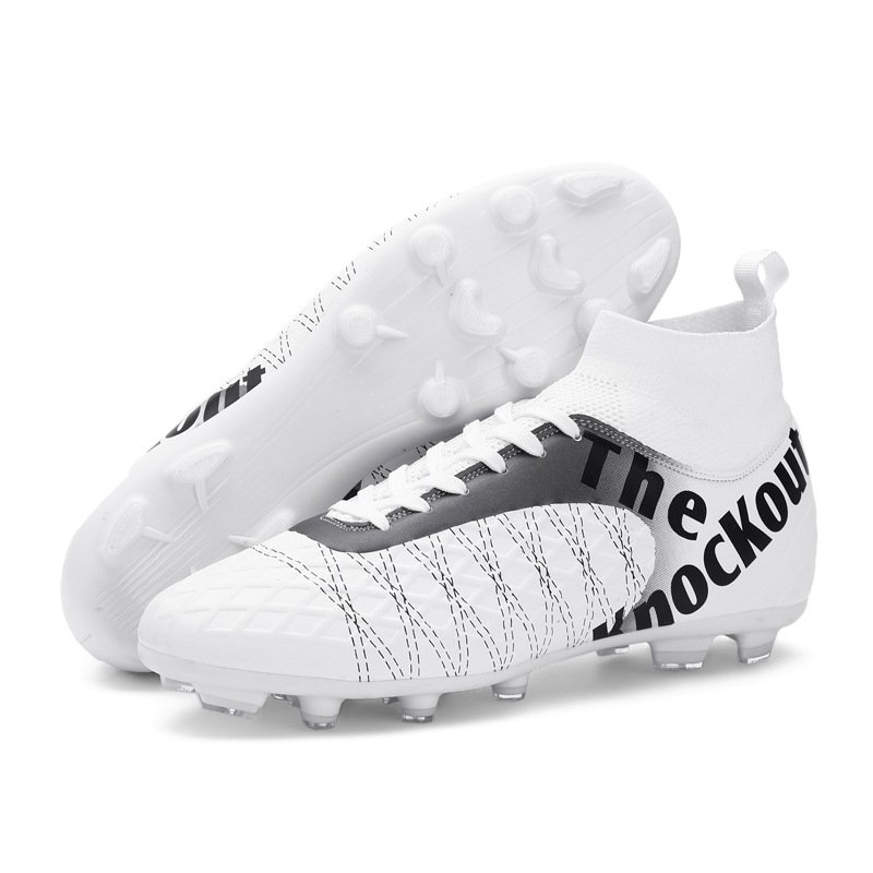 High Quality customized Training high-top Spikes Outdoor Football Boots turf FG men Soccer Shoes