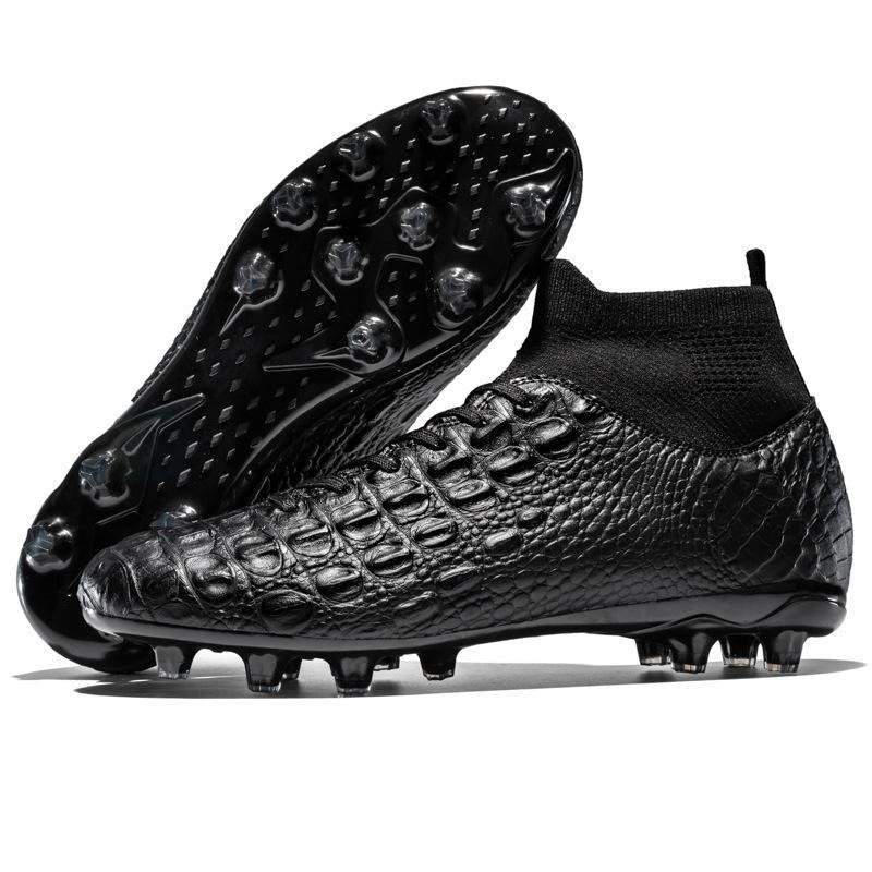 2025 High Quality Football Boots White Soccer Boots Customized Crocodile Leather Men's Football Shoes soccer Shoes