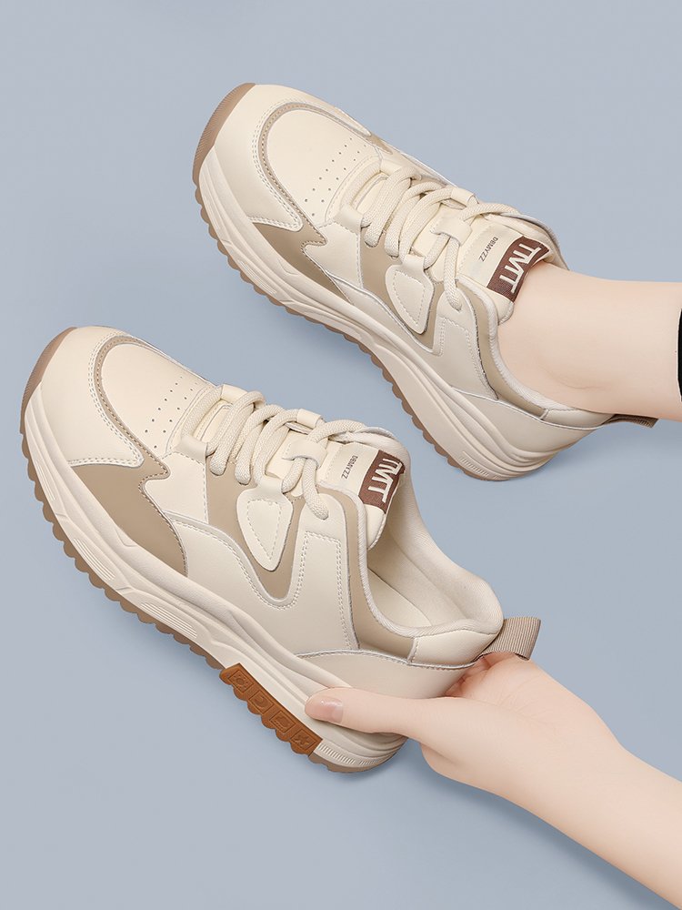 White running shoes, mother-in-law sneakers softly