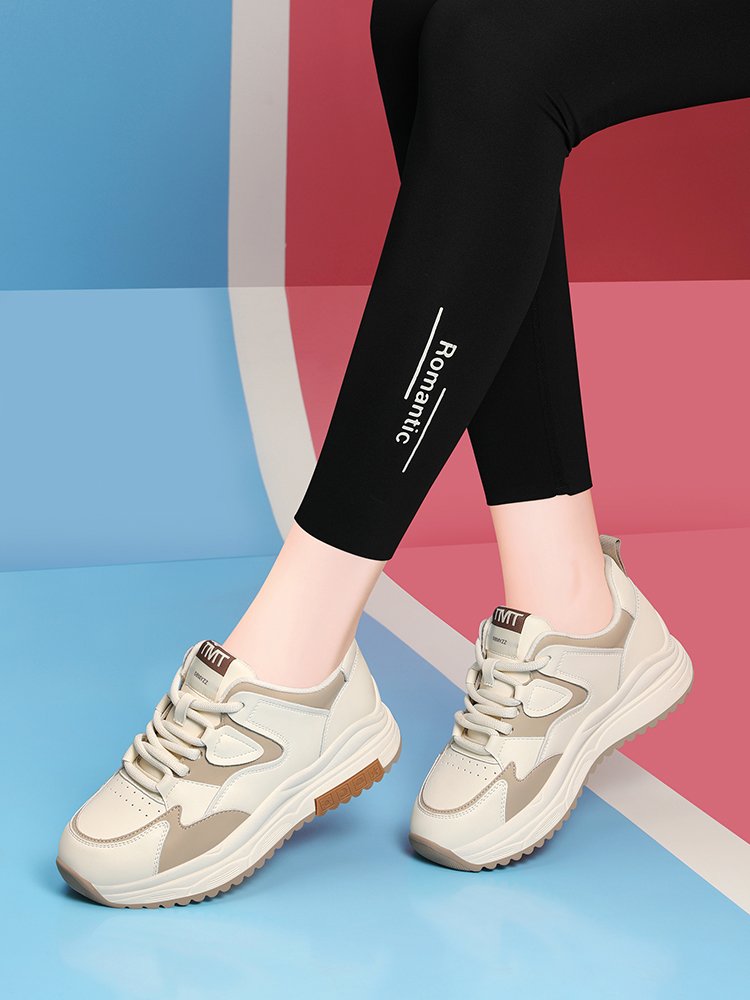 White running shoes, mother-in-law sneakers softly