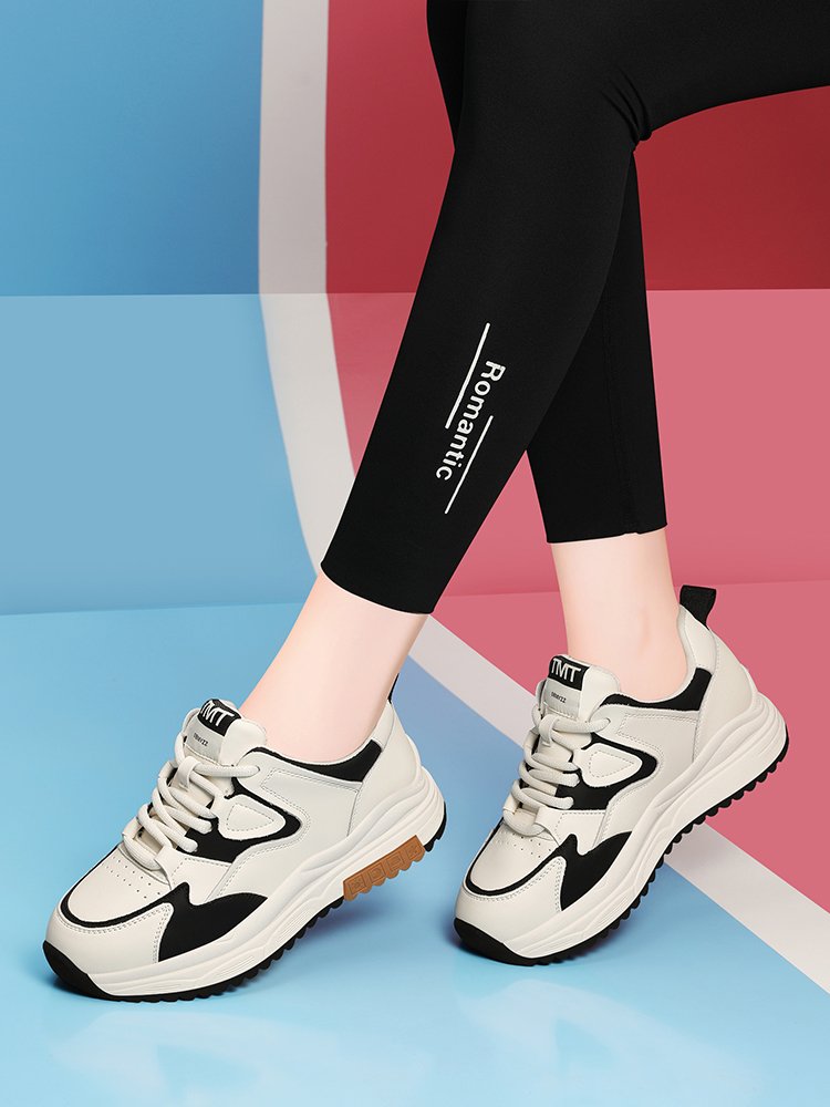 White running shoes, mother-in-law sneakers softly