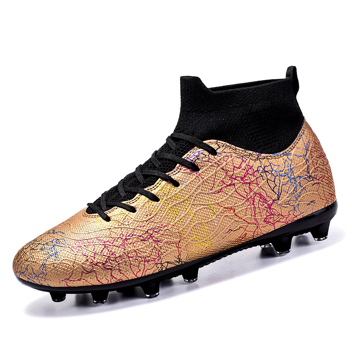 Custom Logo Men Women's & Kids' Soccer Cleats for All Seasons Indoor Football Boots Rubber Insole Spring Summer Autumn Winter