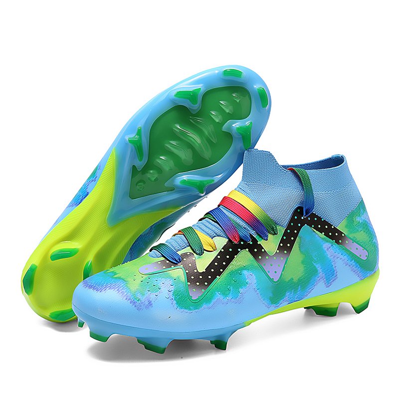 Professional OEM Stock Men's Women's Soccer Cleat Shoes Anti-Slip Waterproof Match Football Summer Winter Use
