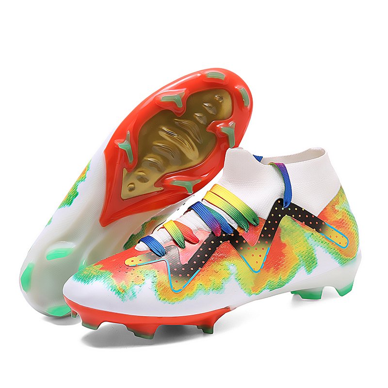 Professional OEM Stock Men's Women's Soccer Cleat Shoes Anti-Slip Waterproof Match Football Summer Winter Use