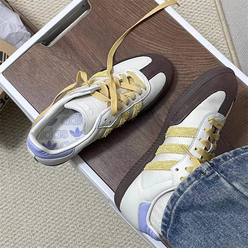 Adidas Samba OG-Yellows German Retrospective Sports Board shoes IE0875