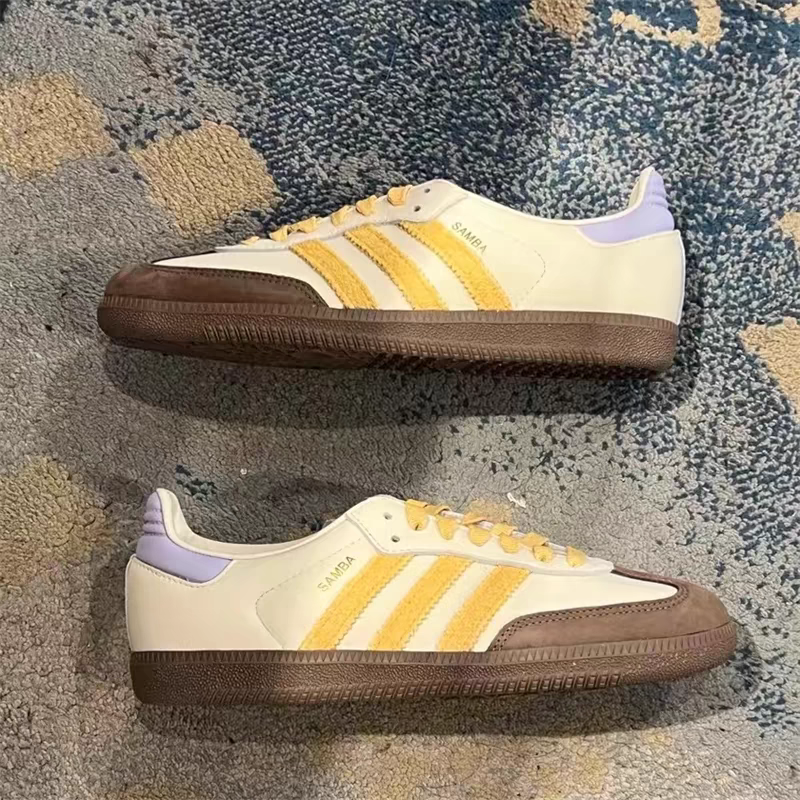 Adidas Samba OG-Yellows German Retrospective Sports Board shoes IE0875