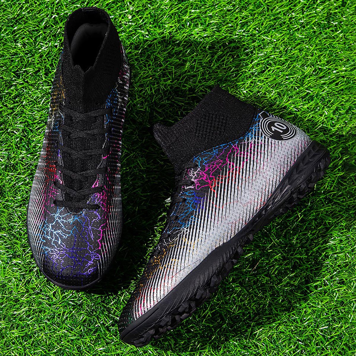 High quality factory customized hot selling long nail broken nail anti slip football shoes customized football shoes popular