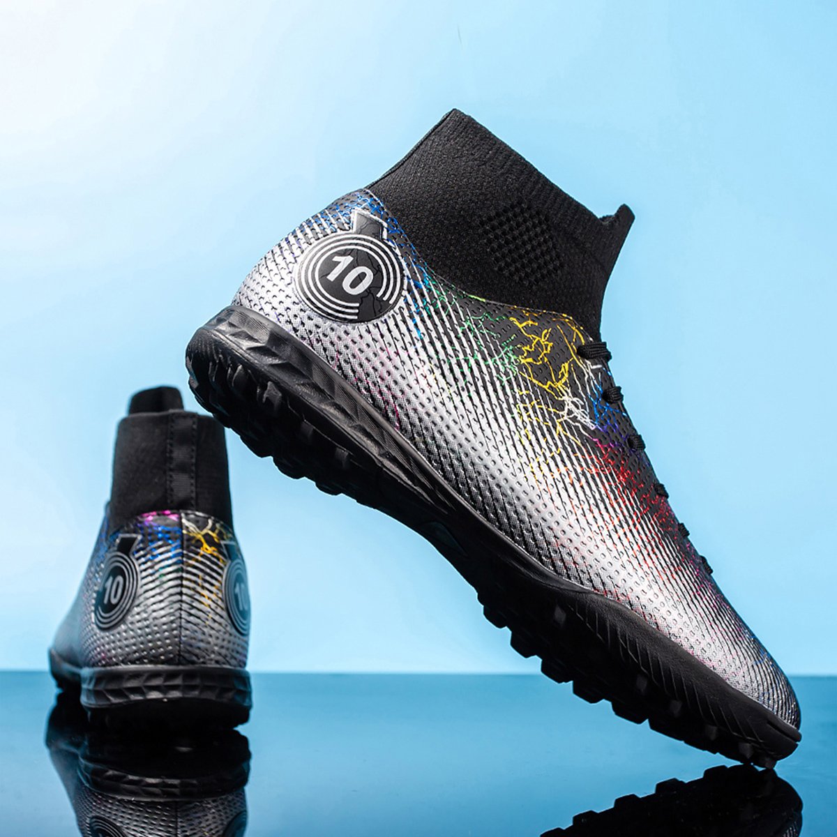 High quality factory customized hot selling long nail broken nail anti slip football shoes customized football shoes popular