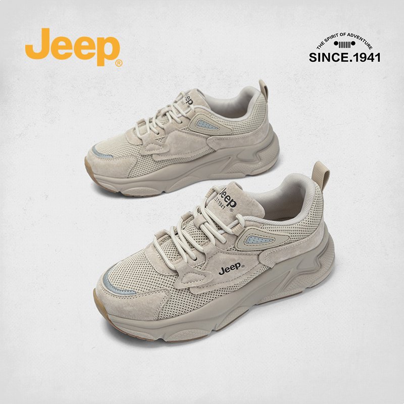 jeep-rich old man's shoes, 2024 new, light-jeep-go-go-go-go, gray-go-go-go