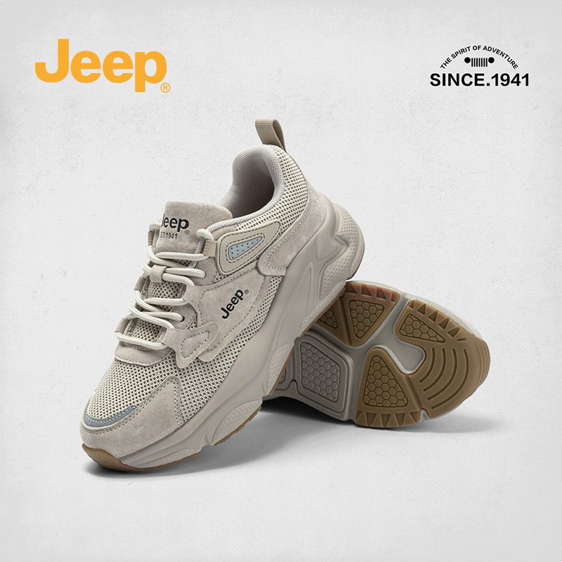 jeep-rich old man's shoes, 2024 new, light-jeep-go-go-go-go, gray-go-go-go